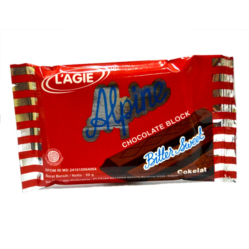 

Lagie Coklat Bitter Sweet 60Gr