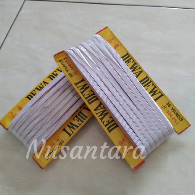 Karet elastis Dewa dewi / karet elastic dewa dewi per meter