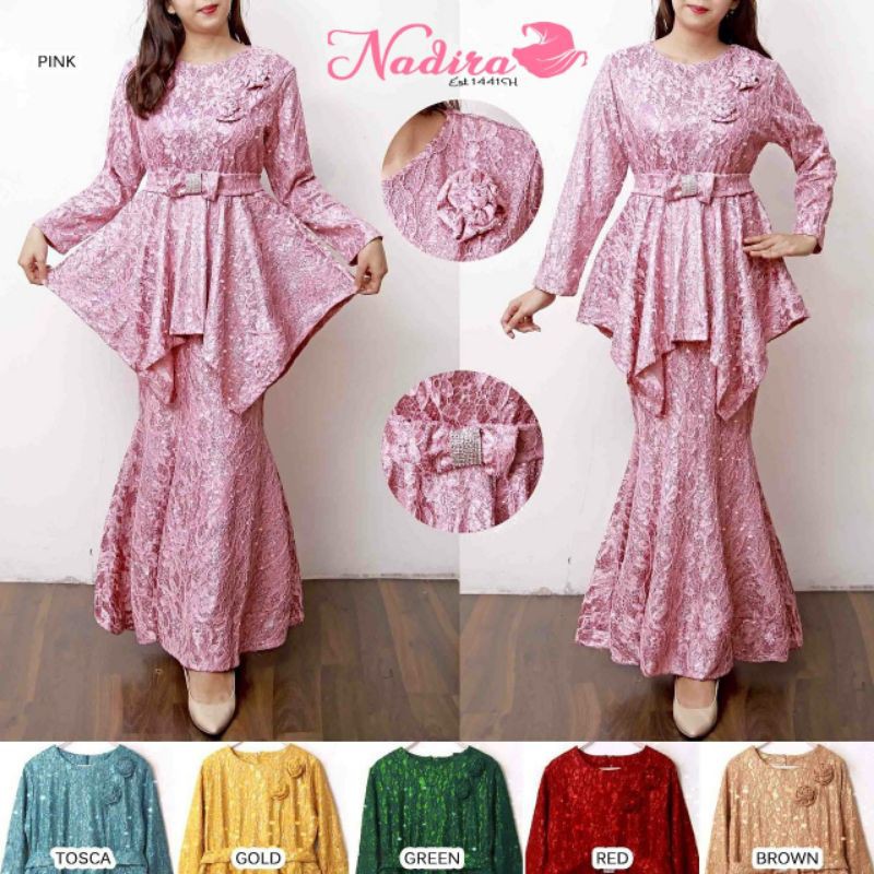 GAMIS PESTA BRUKAT DUYUNG FULL PREMIUM BEST SELLER