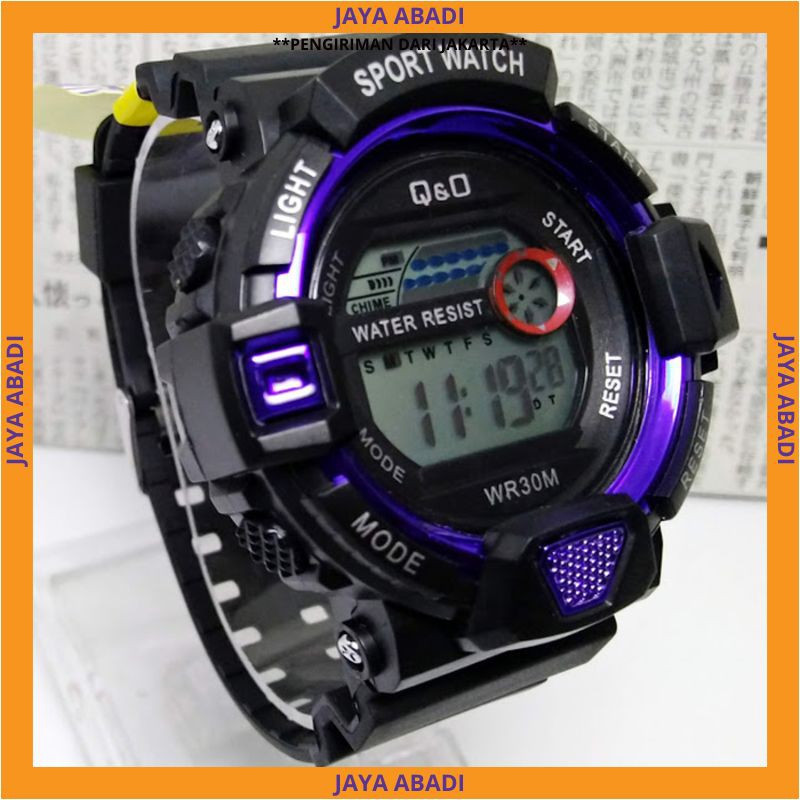 JAM TANGAN PRIA DIGITAL MODEL QQ 33C