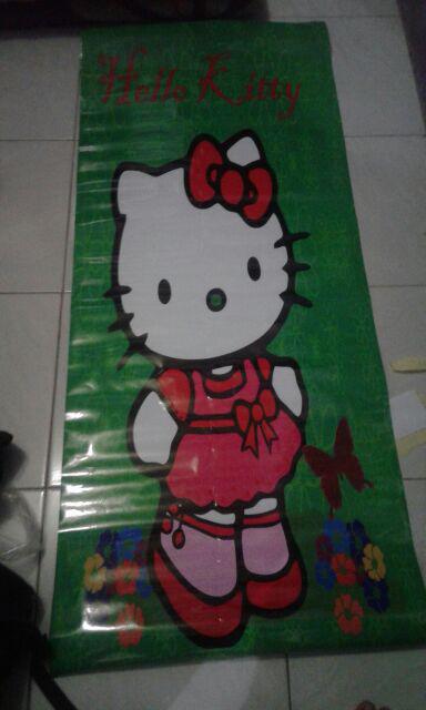 Hello Kitty Variasi Stiker Kulkas 2 Pintu
