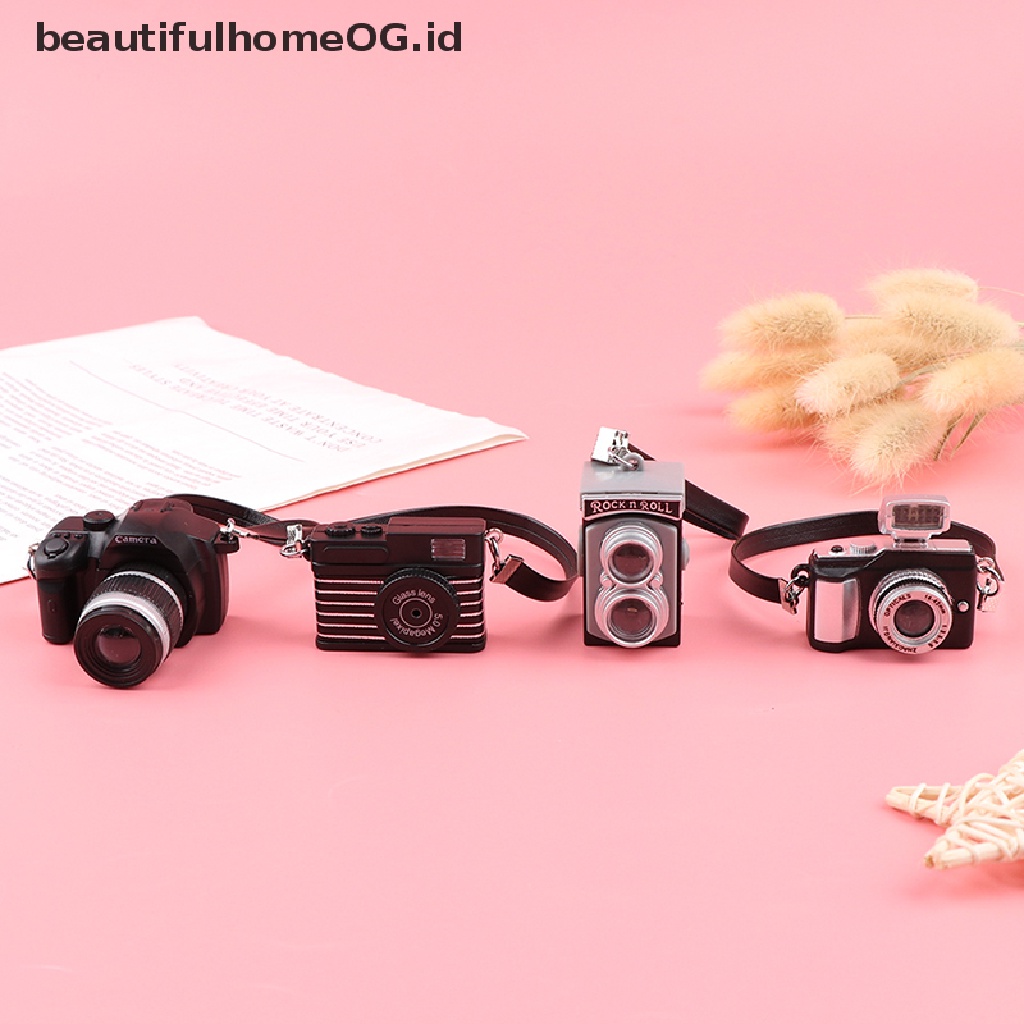 1 Pc Miniatur Kamera Digital SLR Untuk Dekorasi Rumah Boneka