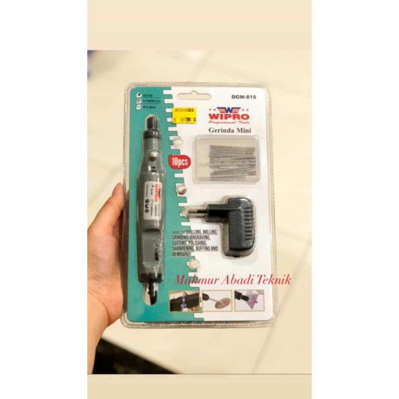 Gerinda Mini Elektrik Wipro DGM-818