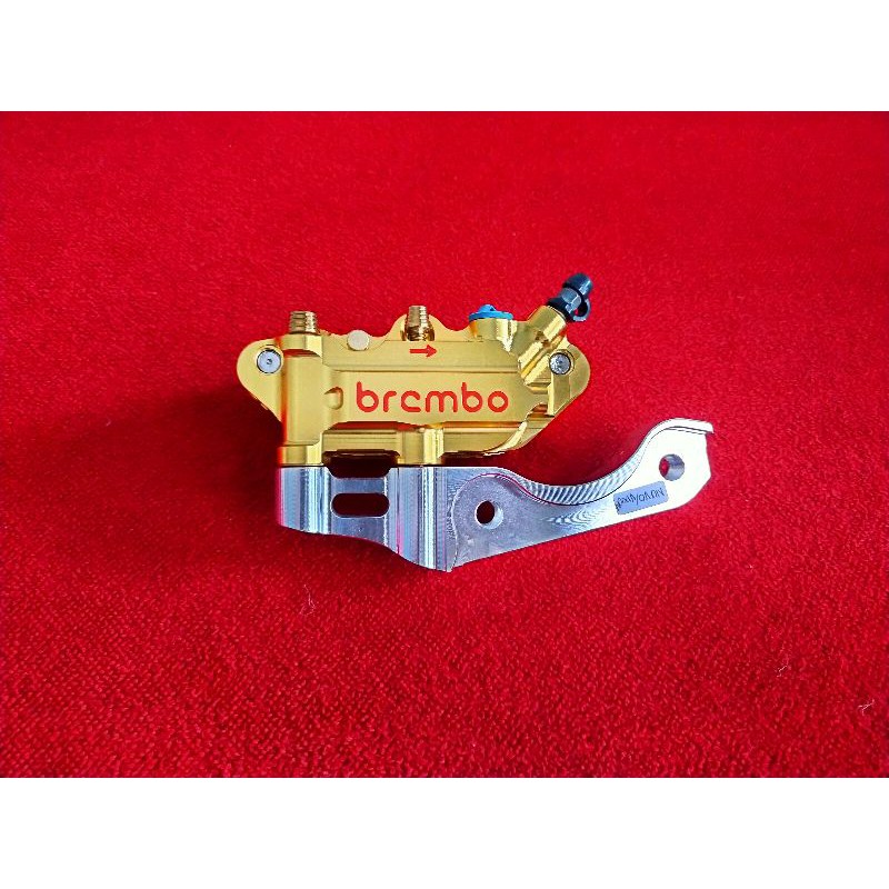 kaliper Brembo+baut probolt+breket buat Vixion,Nouvo, Jupiter lama,dan RX king