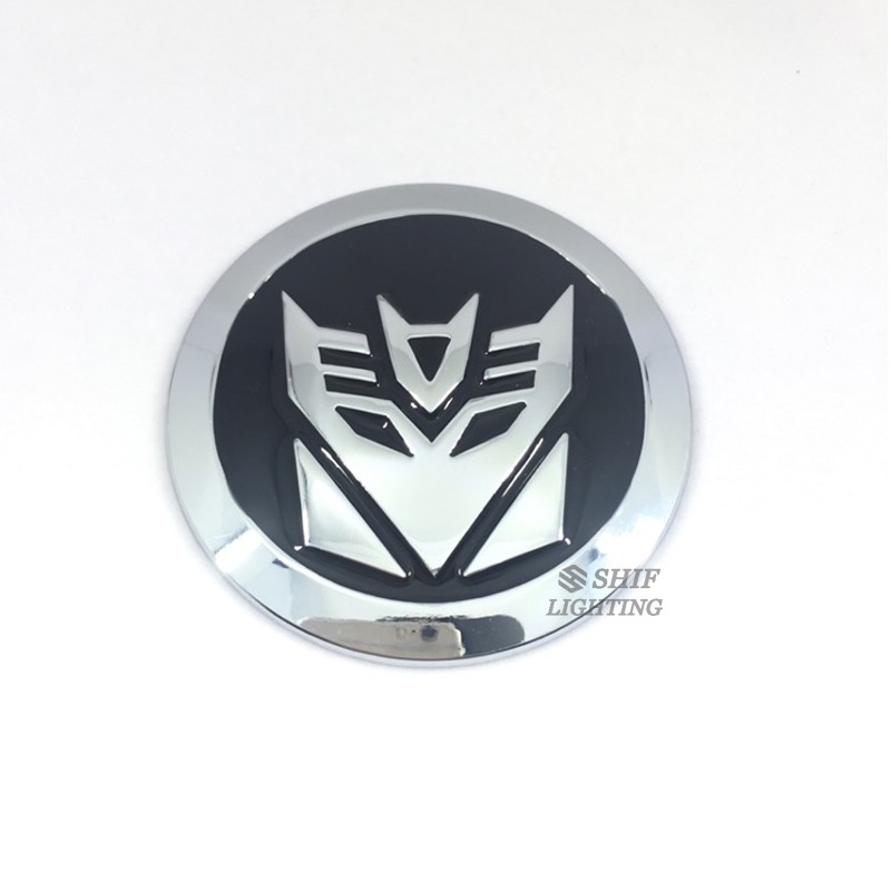 1Pc Stiker Emblem Metal 3D 65mm Untuk Mobil / Truk