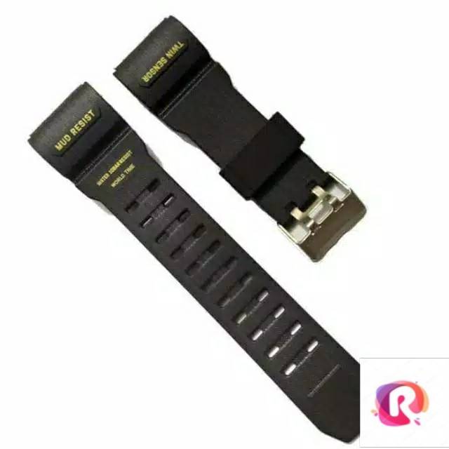 Tali jam tangan SKMEI 1358 Rubber Strap Tali Jam SKMEI list gold
