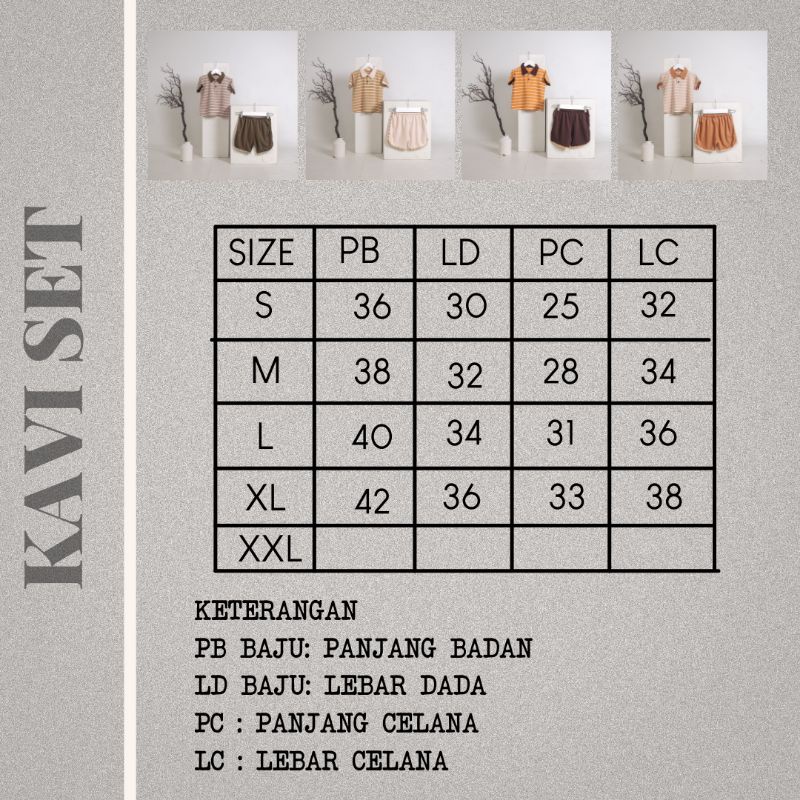 KAVI SET - Baju Anak Laki Laki Perempuan Setelan Bayi Baby Kids Cewek Cowok Terry Cotton Murah 1 2 3 4 5 6 TAHUN