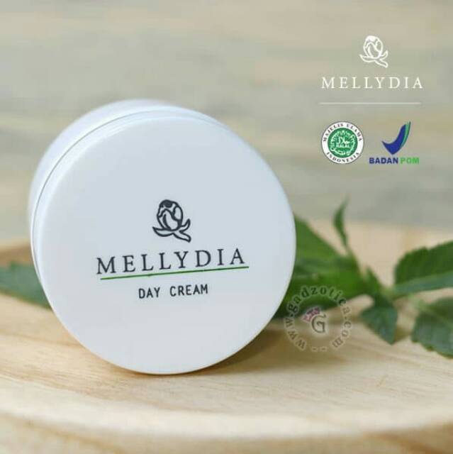 MELLYDIA DAY CREAM PEMUTIH PENCERAH WAJAH PENGHILANG JERAWAT AMAN BPOM