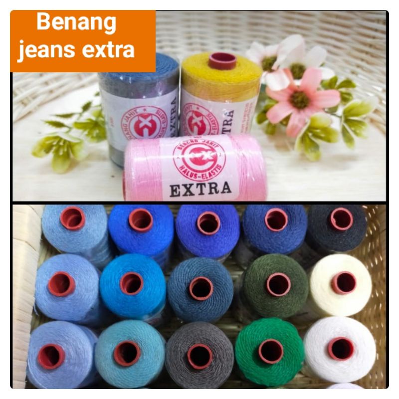 Benang jeans extra