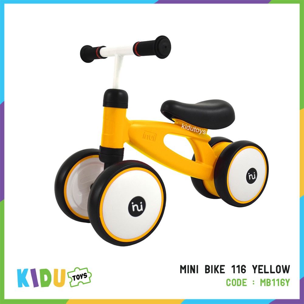 Mainan Anak Balance Bike / Push Bike / Mini Bike 116 115 105 4in1 Smart Learning Kidu Toys