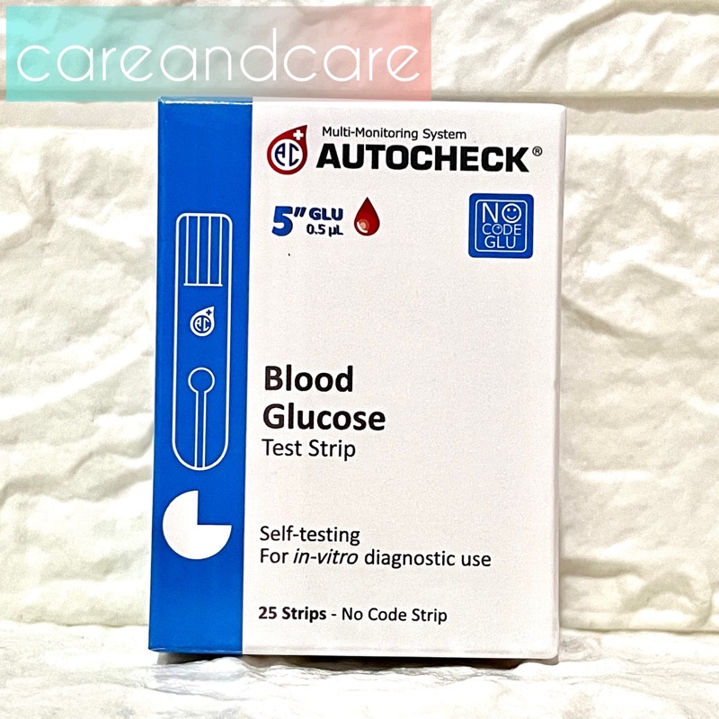 Strip glucose autocheck