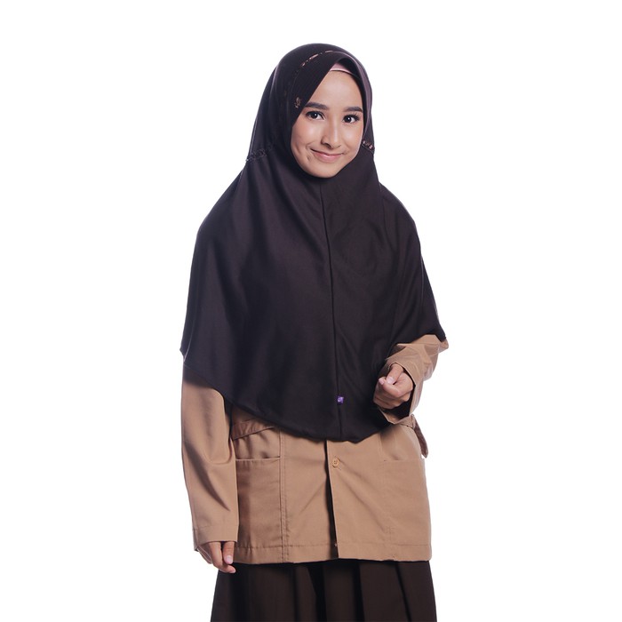 Kerudung Rabbani HEMY ORI Serut Atas, Jilbab Sekolah Instant Terbaru HEMMY-3