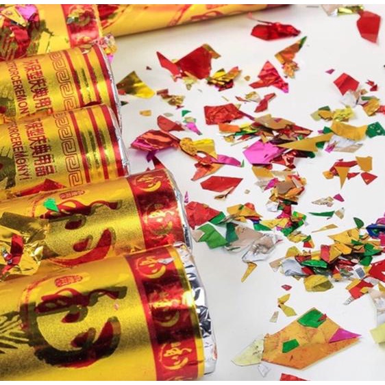 ☜ Party popper confetti 30 cm ▲