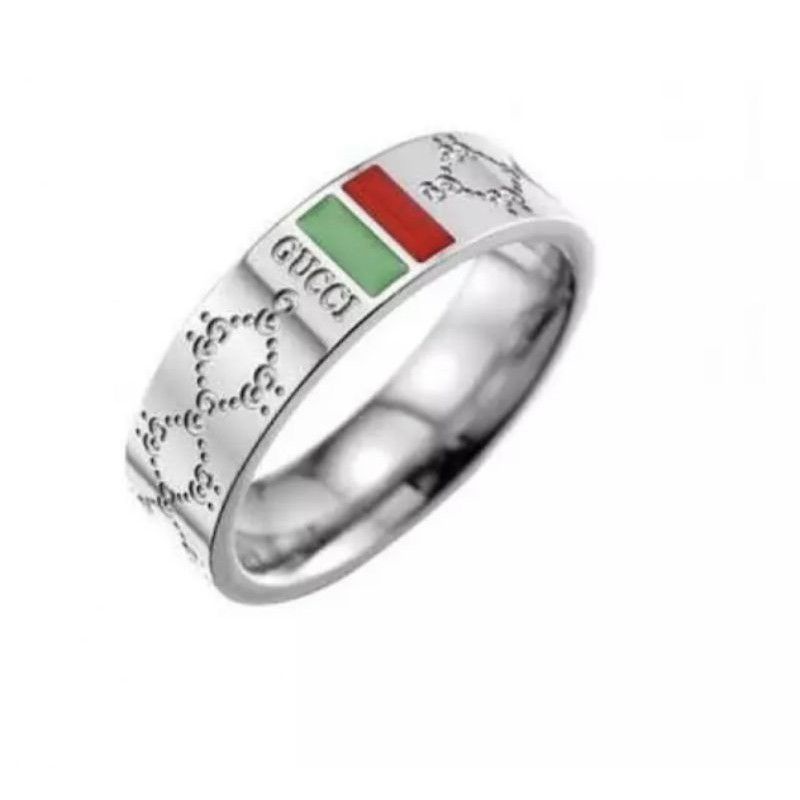 cincin gucci cincin titanium pria dan wanita cincin ring cincin original anti karat