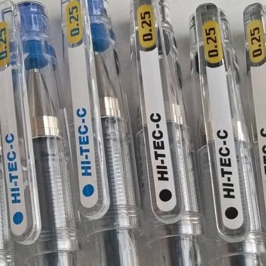 PULPEN NGAJI KITAB KUNING BALLPOINT PENA LUGOT PILOT HI-TEC-C 0.25mm