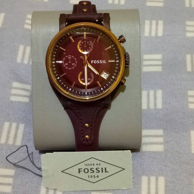 Fossil BF Wine Watch Preloved Ori