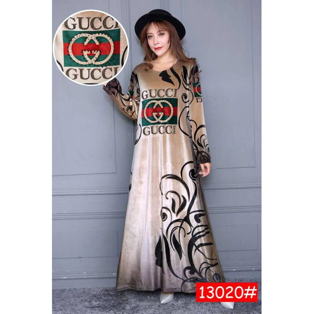 Gamis bludru import