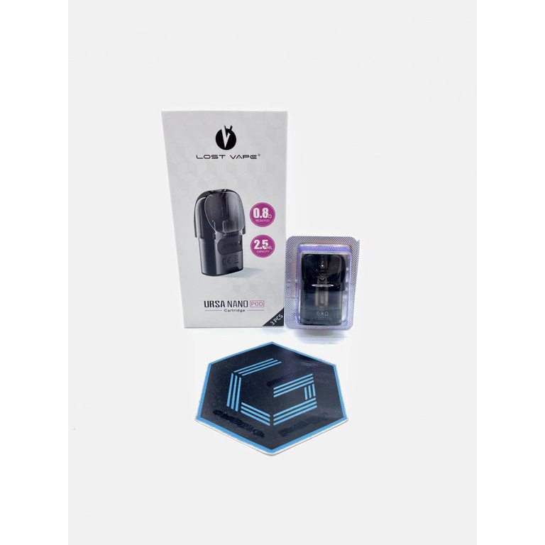 Cartridge - Ursa Nano Pods 0.8ohm 1.0ohm hby Lost Vape Catridge Ori