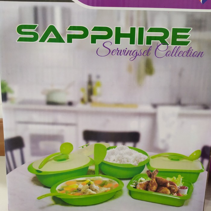 BURUAN BELI - MANGKOK PRASMANAN SAPPHIRE SERVING SET
