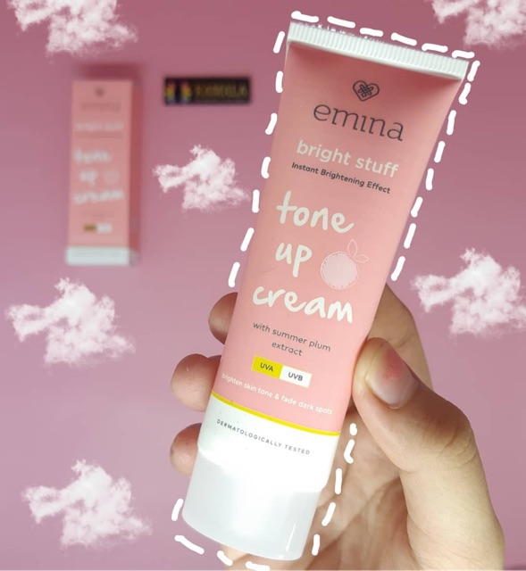 ❤️ MEMEY ❤️ EMINA Bright Stuff Tone Up Cream 20ml