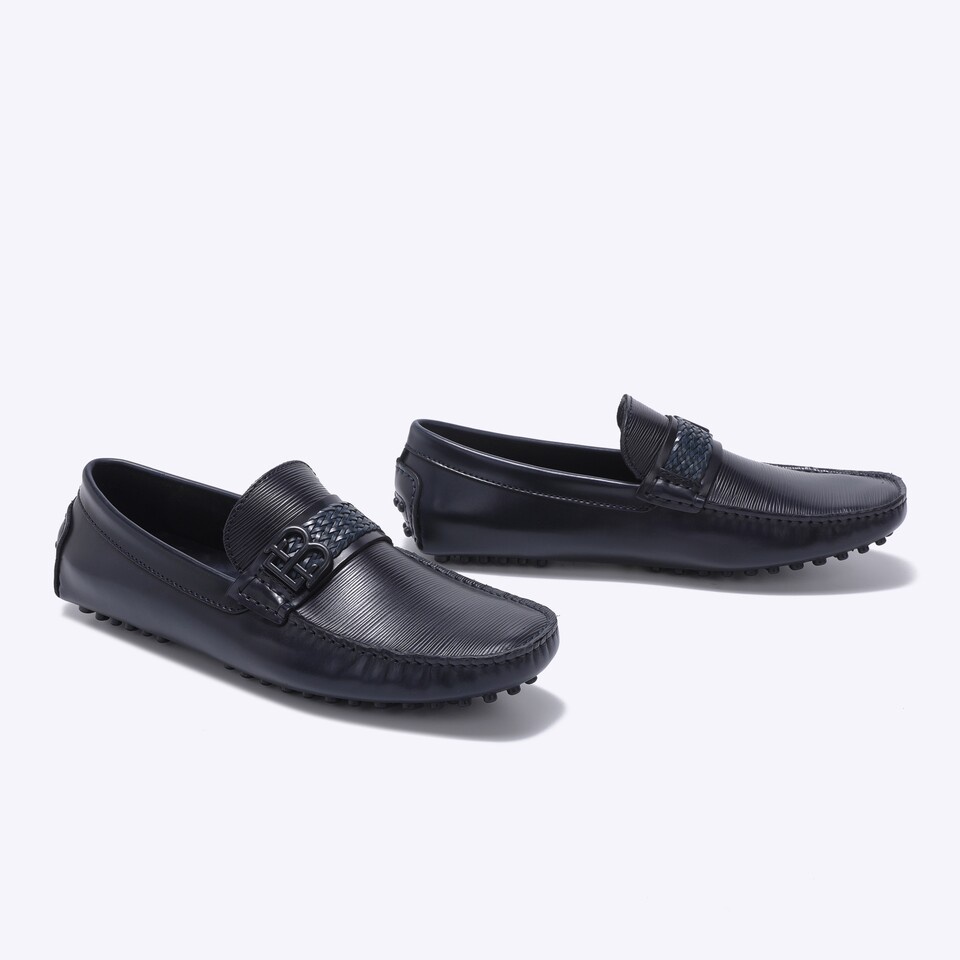 SEPATU PANSUS KULIT EVERBEST PRIA ORIGINAL LOAFER ASLI BIRU NAVY EM64