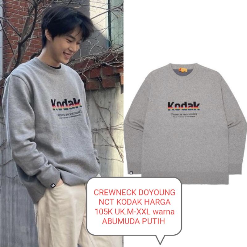 SWEATER CREWNECK DOYOUNG NCT KODAK