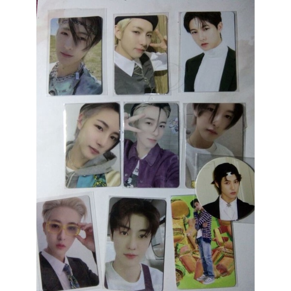 photocard renjun jaemin nct dream (hello future, hot sauce, reload, cafe, agent, cc boom) NEGOABLE