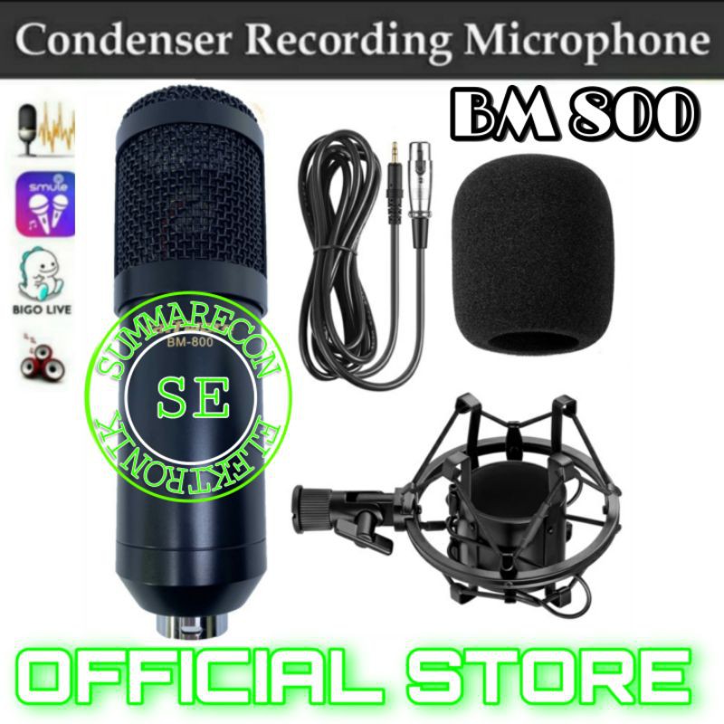 mic condenser recording bm 800