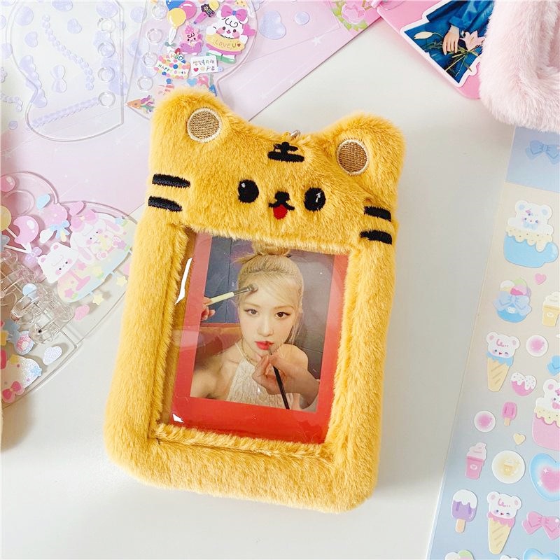 (Ready) Card Holder Photocard Boneka Bulu / Frame PC