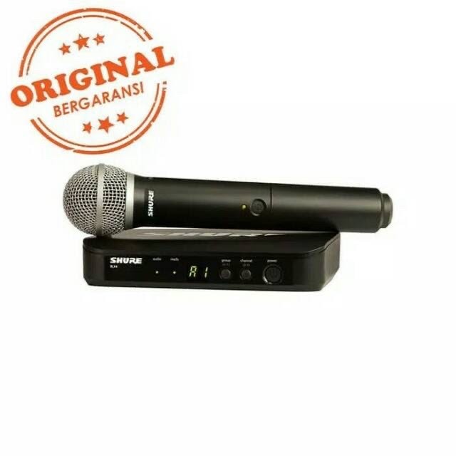 Mic Wereless Shure BLX 24 / PG 58 Vocal System original