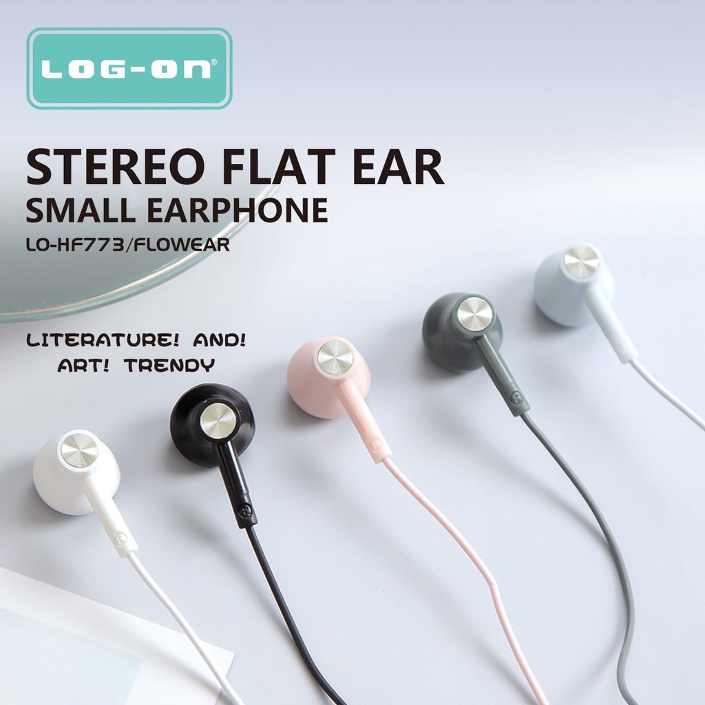 EARPHONE LOG ON HANDSFREE COCO BEAR LO-HF771 LO-HF772 STEREO