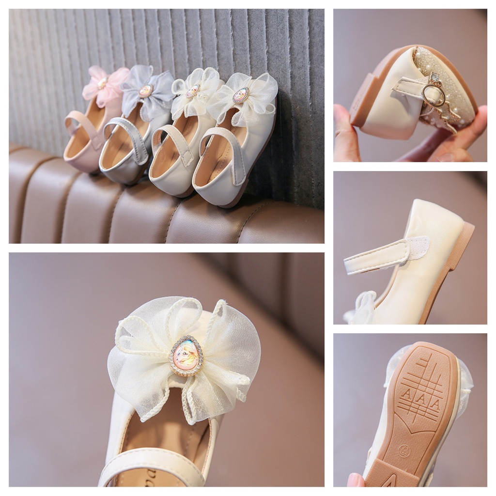 Sepatu Anak Perempuan Flat Shoes Pesta Anak Import