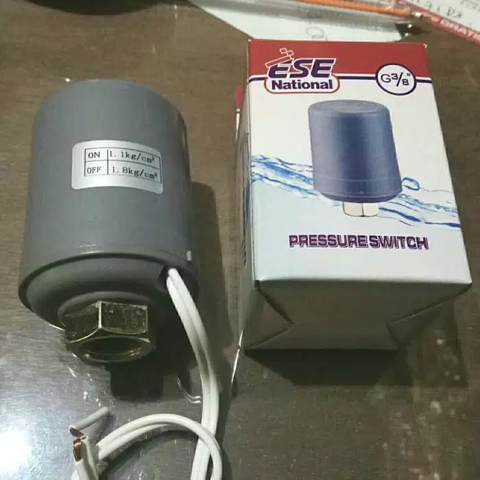 Otomatis - Pressure Switch Pompa Air Ese 1/4 Inchi