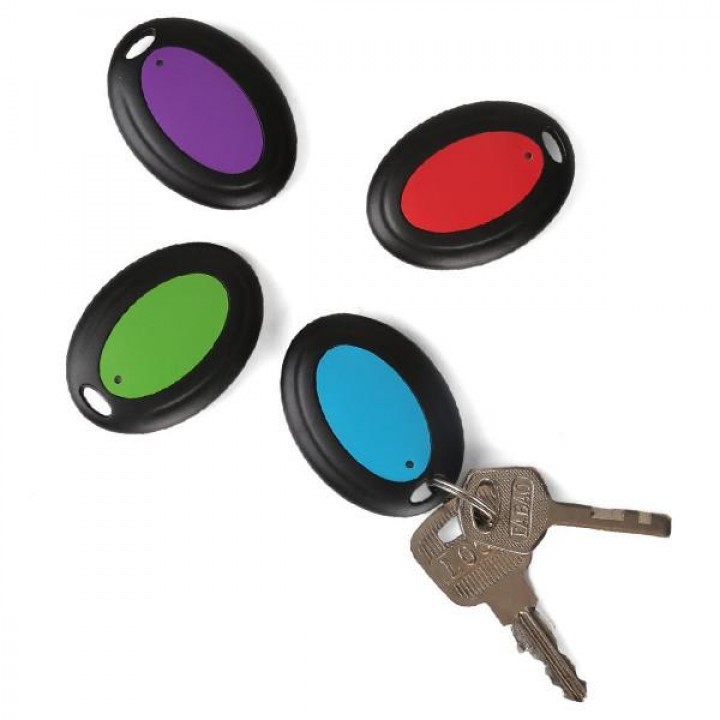 Wireless RF Item Locator Key Finder with Base Support and LED Flashlight - Alat Pencari Kunci