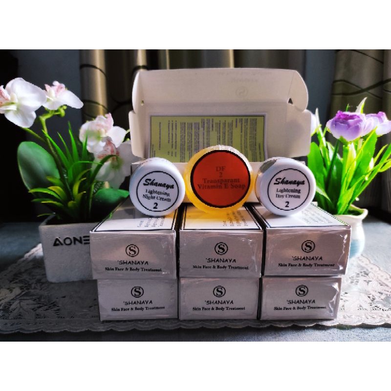 Cream Shanaya Asli Berhologram pot sablon bukan sticker