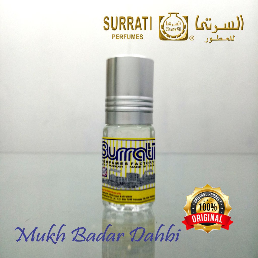 Mukhallat Badar Dahbi 3ml Surrati Original