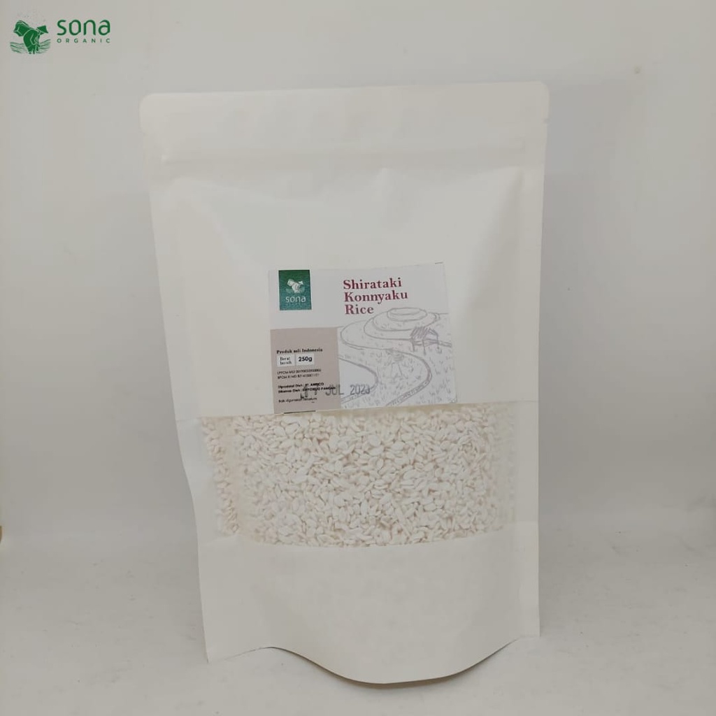 

Shirataki konyaku rice @250gr