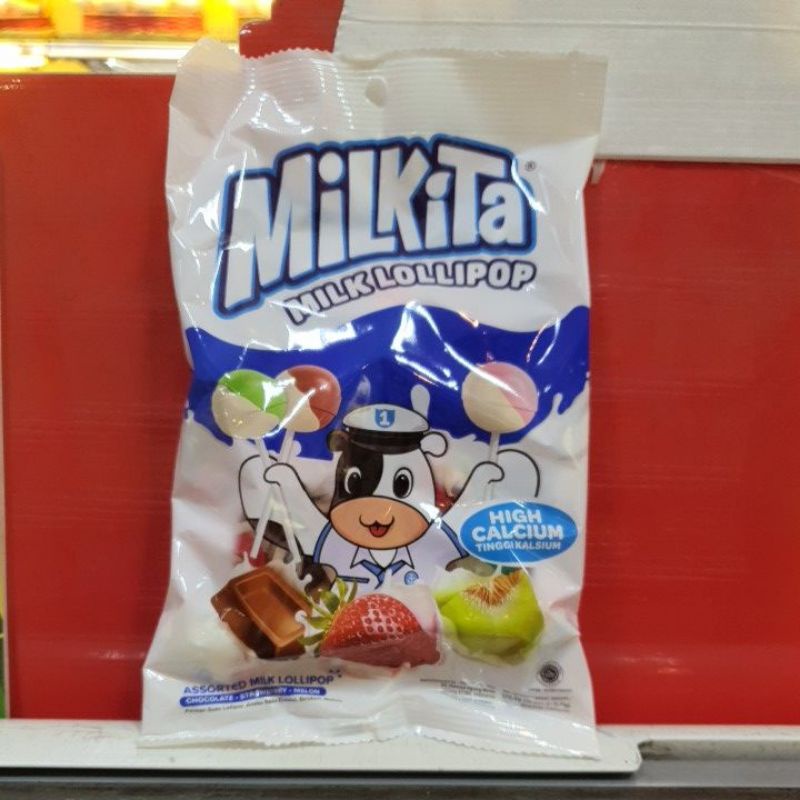 

Milkita Assorted Milk LOLLIPOP 108 gr