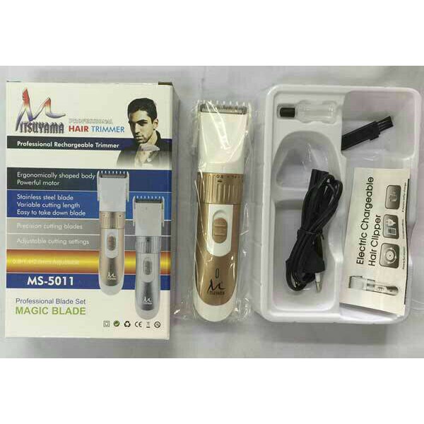 Mitsuyama MS-5011 Alat Cukur Rambut , Kumis , Jenggot , Charge