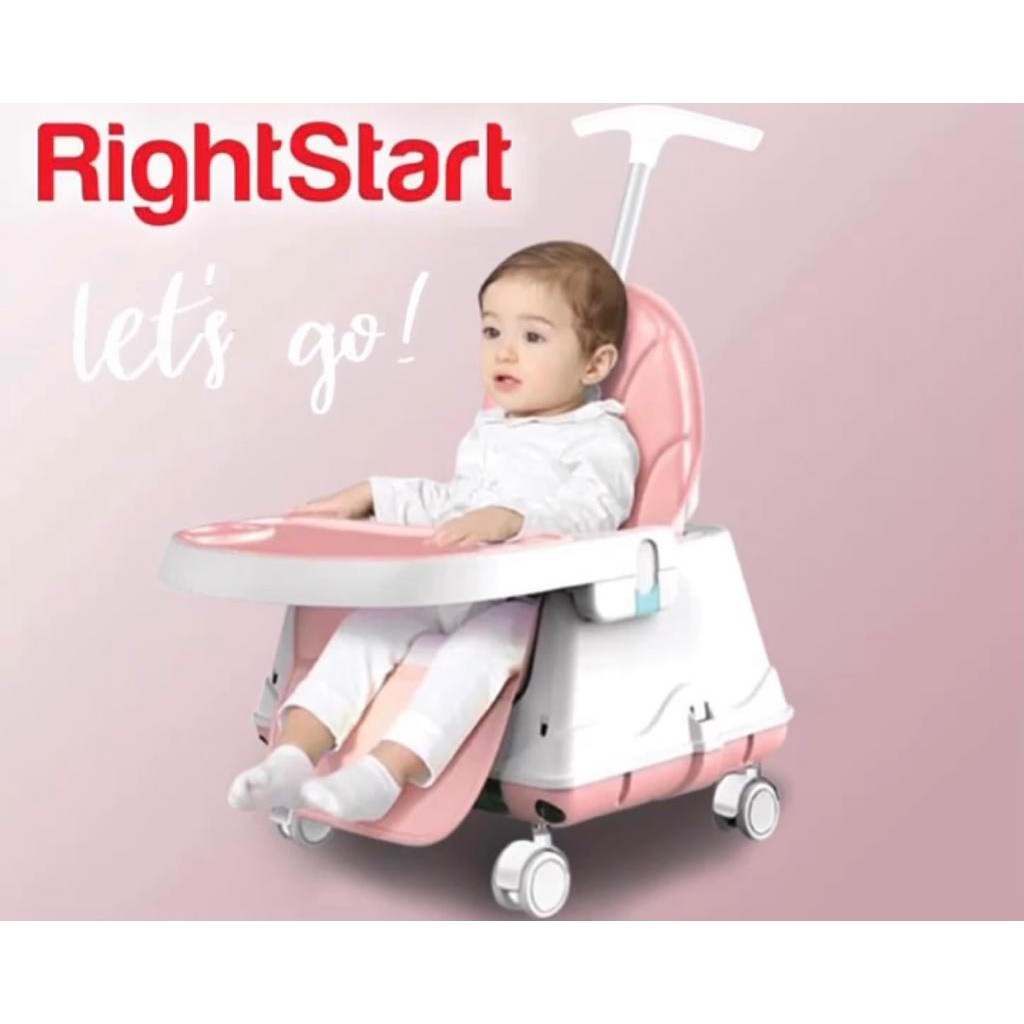 Makassar - Right Start ROADSTER High Chair 4 in 1 / Kursi Makan Bayi / High Chair Anak Roda