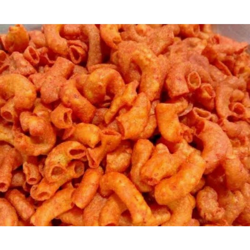 

Makaroni Bantet Pedas Gurih 250gr