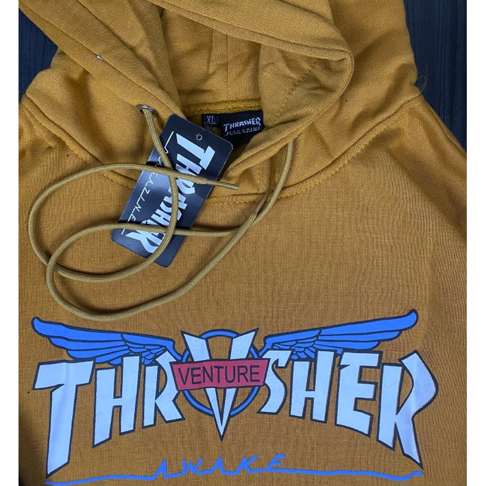 HOODIE TRASHER KUNING