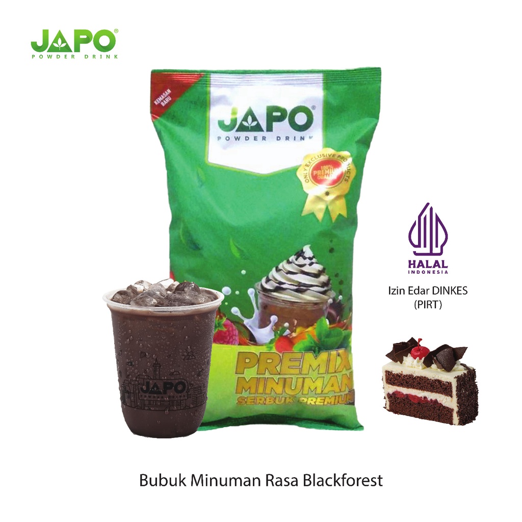 

JAPO Bubuk Minuman Blackforest 1 Kg