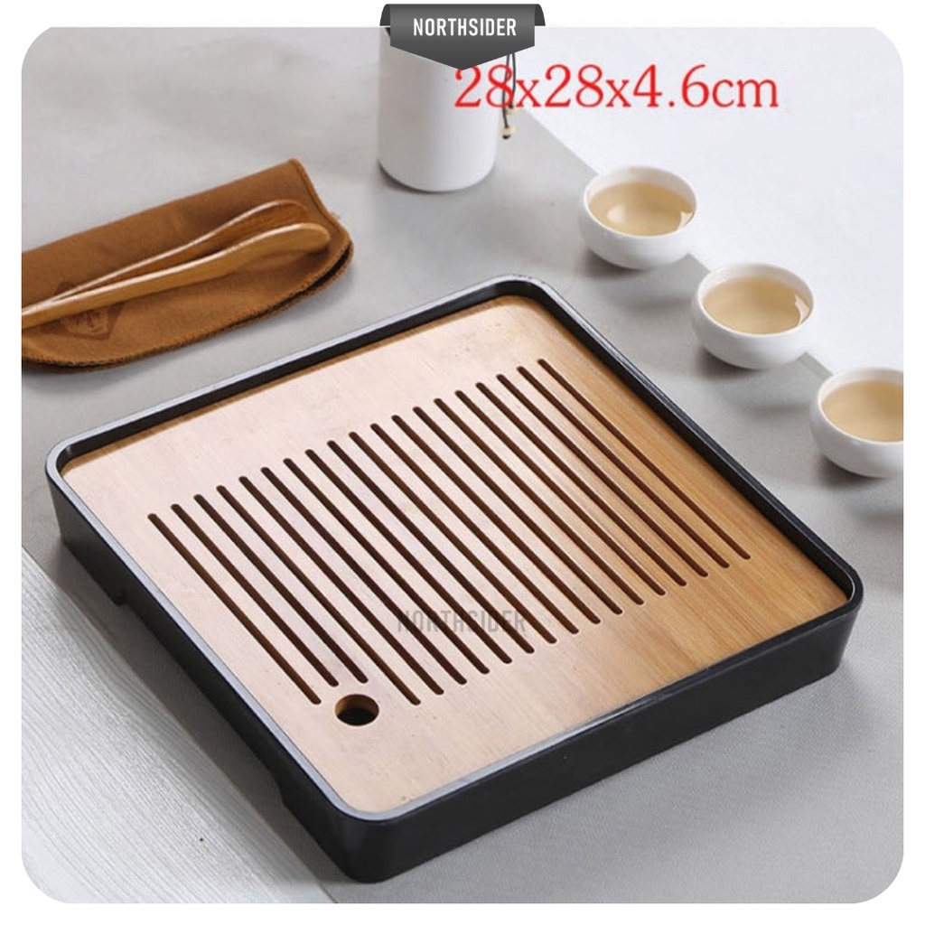 COFFEE OR TEA TRAY - DRAIN PAN | NAMPAN BAMBU UNTUK SEDUH TEH DAN KOPI