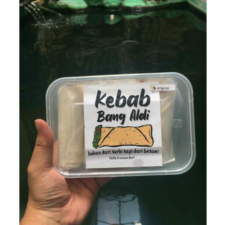 

KEBAB BANG ALDI Mozzarella mini versi mungil cemilan frozen food camilan