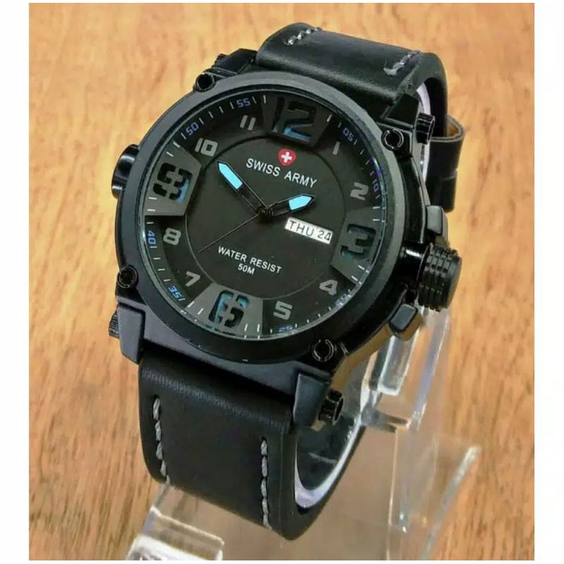 jam tangan pria swiss army ori