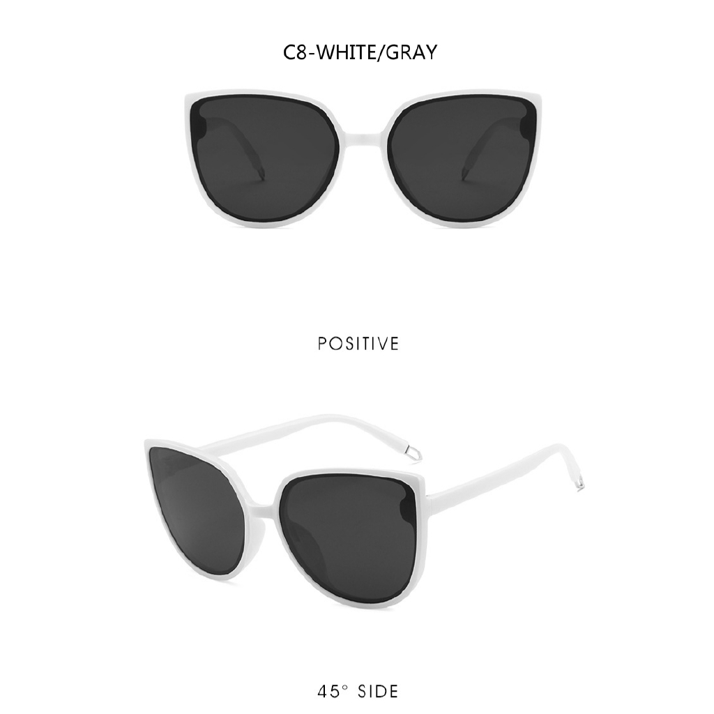 Fashion trend cat's eye ins personality beach wild sunglasses