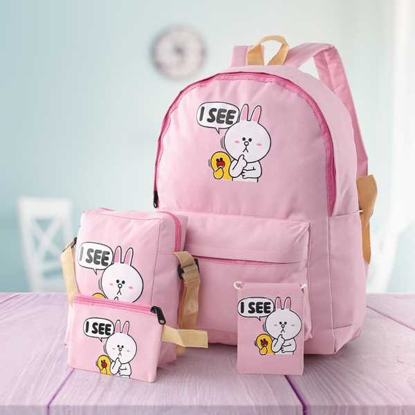 tas anak perempuan / tas anak murah / tas anak 4in1 / tas sekolah anak murah LP364