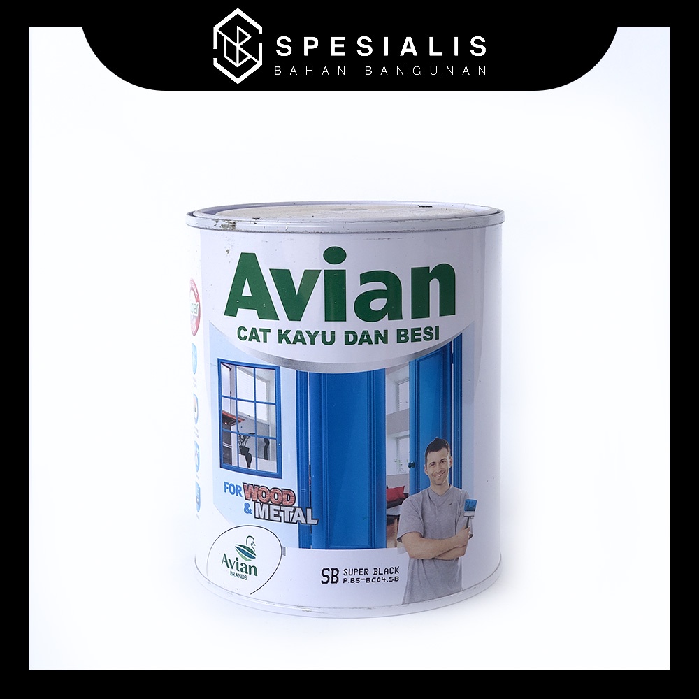 

Cat Minyak Cat Kayu Cat Besi Cat Minyak Cat Dekorasi Avian 0,9 Lt - Varian Warna