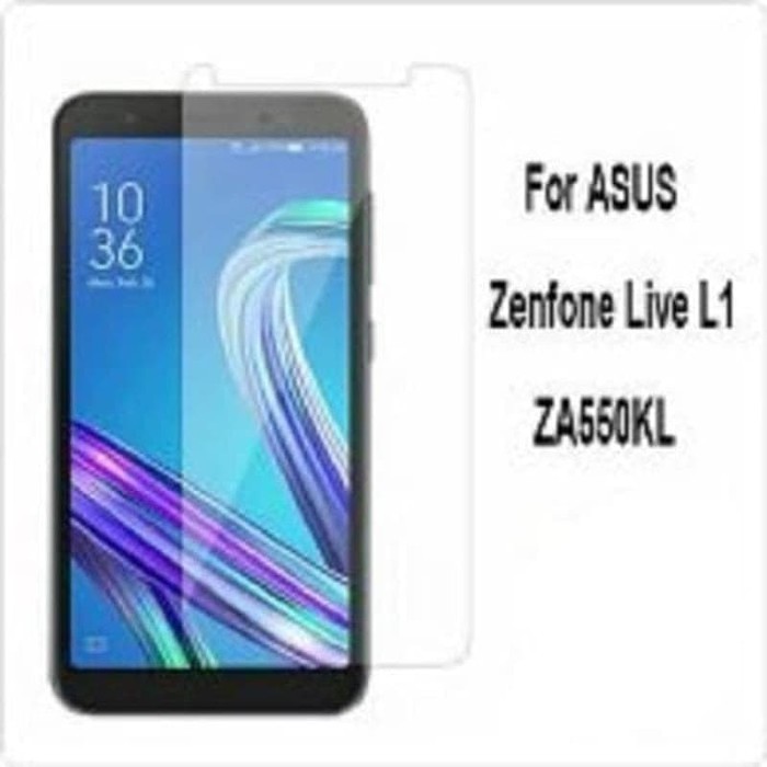 Tempred Glass Clear Thin Asus Zenfone Selfie/Zenfone Live/Zenfone Live L1/Zenfone Live L2 - Bening